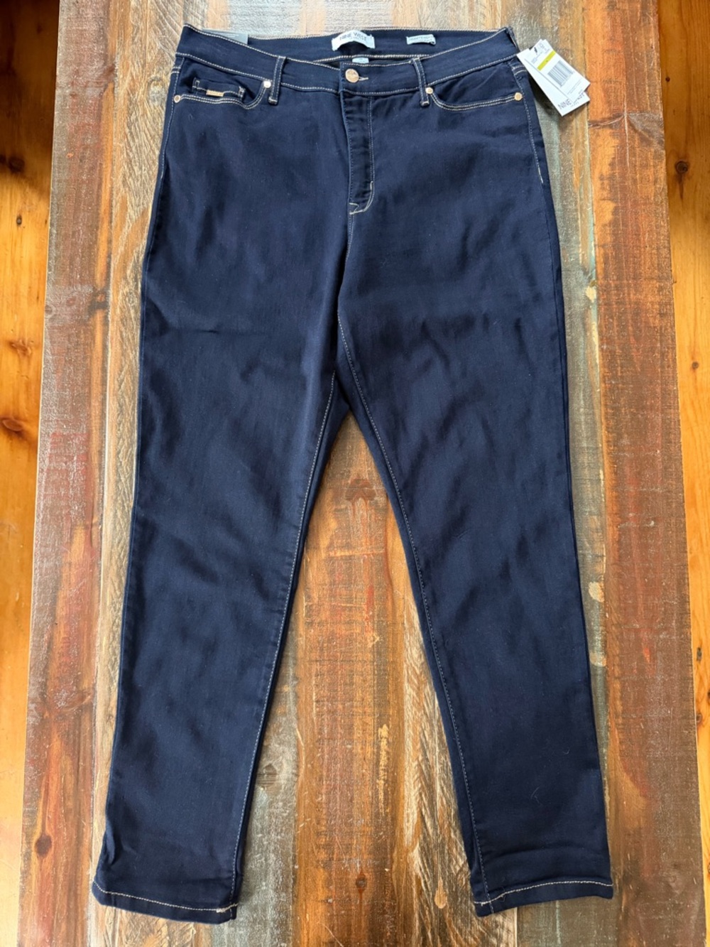 NWT NINE WEST Women’s 14 Cigarette High Rise Skinny Ankle Jeans | SKU 0069